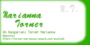 marianna torner business card